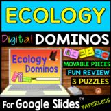 Ecology DIGITAL DOMINOS for Google Slides ~3 Puzzles~