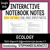 Ecology Editable Notes