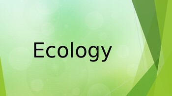 Preview of Ecology, Environment and Ecosystems