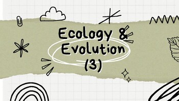 Preview of Ecology & Evolution Series: Part 2