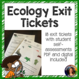Ecology Exit Tickets