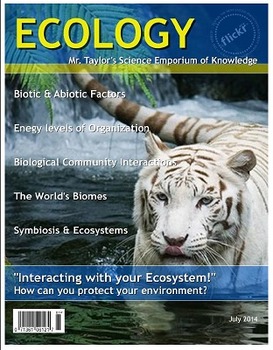 Preview of Ecology: Guided Note Packet