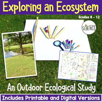 Preview of Ecology Lab  - Exploring an Ecosystem Project