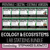 Ecology and Ecosystems Lab Bundle | Printable, Digital & Editable