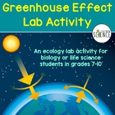Ecology Lab The Greenhouse Effect