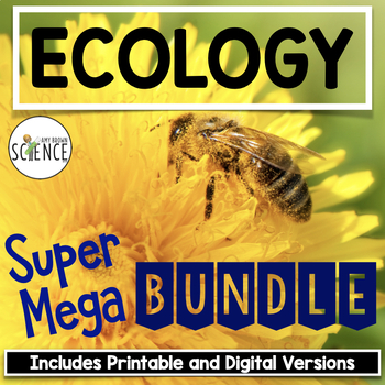 Preview of Ecology MEGA Bundle Populations Communities Ecosystems