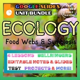 Ecology Life Science Google Slides Unit Bundle