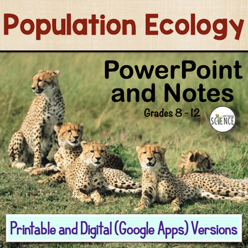 Preview of Population Ecology PowerPoint and Notes
