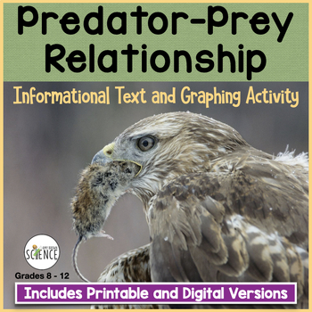 Preview of Predator Prey Relationships Reading and Graphing Activity - Community Ecology