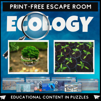 Preview of Ecology Quiz Escape Room