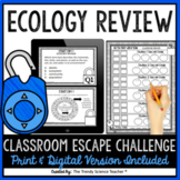 Ecology Review Classroom Escape Challenge