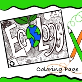 Ecology - Science Coloring Page