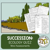 Ecology - Succession Quiz Pack