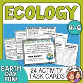 Ecology Task Cards - 24 Fun Earth Day Activities for Envir