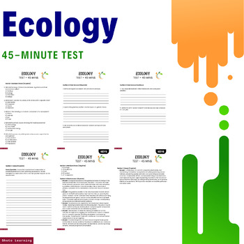 Preview of Ecology Test: Comprehensive 45 Minute Assessment on Environmental Understanding