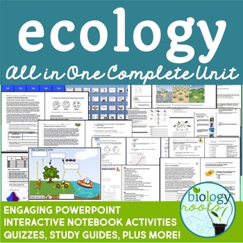 Preview of Ecology Unit  Bundle