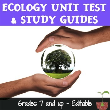 Preview of Ecology Test and Study Guides
