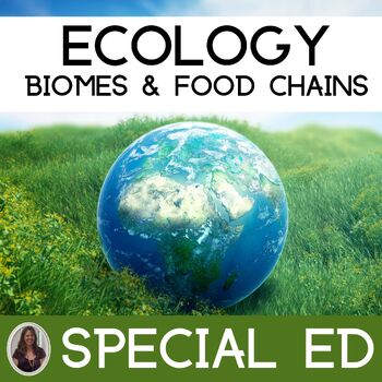 Preview of Food Chains and Biomes Ecosystems Ecology Special Education Ecosystem Worksheets
