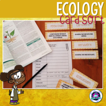 Preview of Ecology Vocabulary Card Sort