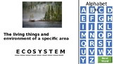 Ecology Vocabulary Guess the Word PowerPoint Game