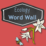 Ecology Word Wall Cards