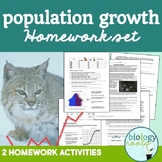 Ecology- Population Growth Homework