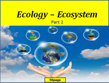 Preview of Ecology and Ecosystem part 2 pdf