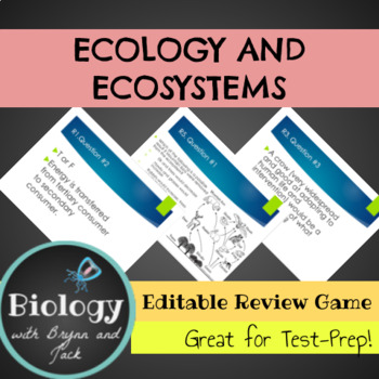 Preview of Ecology and Ecosystems Review Game