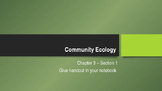 Ecology of Communities Power point