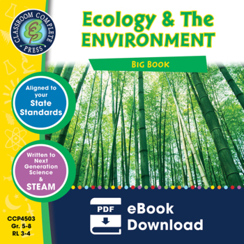 Preview of Ecology & the Environment - BIG BOOK Gr. 5-8