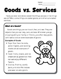 Econ Bundle (Goods vs. Services and Consumers vs. Producers)