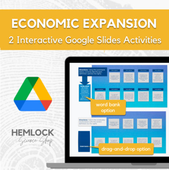 Preview of Economic Expansion Matching - drag-and-drop, matching in Slides