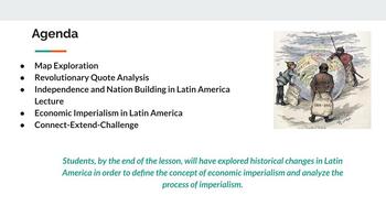 Preview of Economic Imperialism in Latin America Lesson Plan Bundle