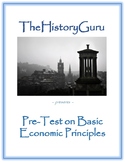 Economic Principles Pre-Assessments