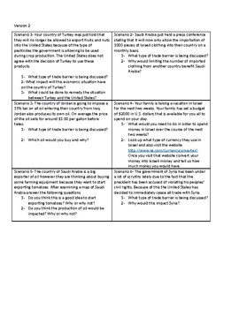 Economic Scenarios by Social Studies Guru | TPT