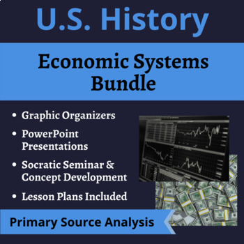 Preview of BUNDLE: Economic Systems - US Government & Citizenship
