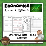Economic Systems -  Interactive Note-taking Activities