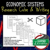 Economic Systems Activity Research Cube with Writing Exten
