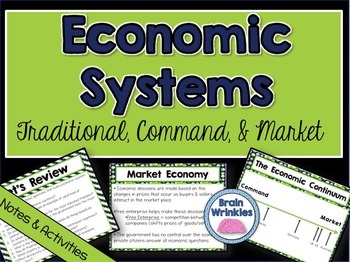 Preview of Economic Systems -- Traditional, Market, & Command