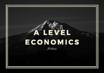 Preview of Economics (A Level) Notes - Government Microeconomic Intervention