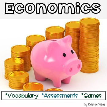 Preview of Economics Vocabulary and Activities