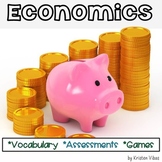 Economics Vocabulary and Activities