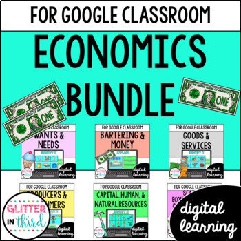Preview of Economics Activities for Google Classroom