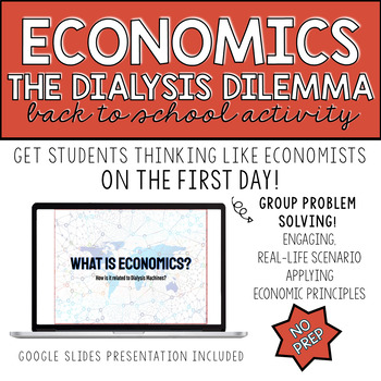 Preview of Economics Back to School Activity | Introduction to Economics | First Day