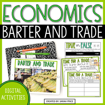 Preview of Economics Barter, Trade, and Scarcity Digital Activities