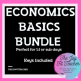 Economics Basics Bundle - Distance Learning