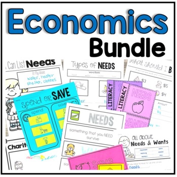 Economics Bundle [Financial Literacy] by Kristen Sullins | TpT