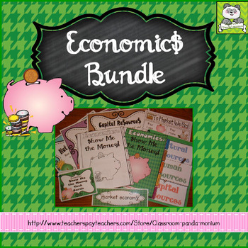 Preview of Economics (Task Cards Included)
