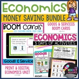 Economics Bundle with Print, for Google Slides, and Boom™ Cards