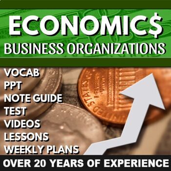 Preview of Economics: Business Organizations
